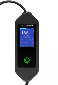 Portable Electric Vehicle EV Charger 3.5 Kw 10/15  Amp 5m Type2 Adjustable AU Plug