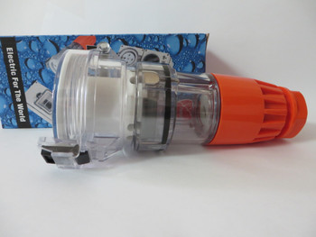 40 amp 5 Pin Straight Socket 3 Phase