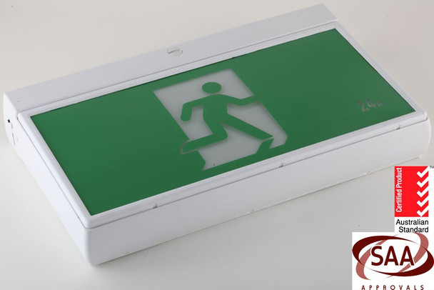Emergency Exit Sign Light LED Ceiling Wall Mount