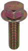 M6-1.0 x 20 Flange Bolt Din 6921, Grade 10.9, Zinc Yellow (Box of 2400)