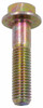 M10-1.5 x 45 Flange Bolt Din 6921, Grade 10.9, Zinc Yellow (Box of 500)