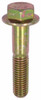 M10-1.5 x 50 Flange Bolt Din 6921, Grade 10.9, Zinc Yellow (Box of 450)