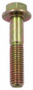 M10-1.5 x 55 Flange Bolt Din 6921, Grade 10.9, Zinc Yellow (Box of 450)