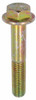 M10-1.5 x 60 Flange Bolt Din 6921, Grade 10.9, Zinc Yellow (Box of 400)