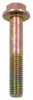 M10-1.5 x 60 Flange Bolt Din 6921, Grade 10.9, Zinc Yellow (Box of 400)