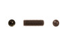 #4-40 x 3/16" Oval Point Socket Set Screw, Alloy Steel, Thermal Black Oxide (Box of 5000)