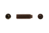M4-0.70 x 10 mm Dog Point Socket Set Screw, Alloy Steel, Thermal Black Oxide (Package of 100)