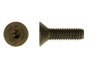 M24-3.00 x 40 mm Flat Head Socket Cap Screw, Din 7991, 12.9 Alloy Steel, Thermal Black Oxide - FT (Package of 10)