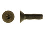 M30-3.50 x 60 mm Flat Head Socket Cap Screw, Din 7991, 12.9 Alloy Steel, Thermal Black Oxide - FT (Box of 10)