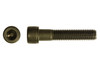 M30-2.00 x 120 mm Socket Head Cap Screw, Din 912, 12.9 Alloy Steel, Thermal Black Oxide - PT (Package of 1)