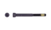 #10-24 x 1-3/4" Socket Head Cap Screw with Nylon Patch, Alloy Steel, Thermal Black Oxide - PT (Package of 100)