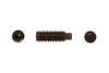 #8-32 x 3/16" Full Dog Point Socket Set Screw, Alloy Steel, Thermal Black Oxide (Package of 100)