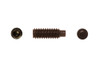 #10-24 x 1/4" Full Dog Point Socket Set Screw, Alloy Steel, Thermal Black Oxide (Package of 100)