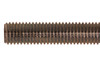 1/4"-28 x 3 FT ASTM A307 A Threaded Rod, Zinc Clear - 1 Bundle  (Bundle of 150 ft)