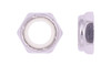 9/16"-12 UNC NTE Nylon Insert Lock Nut, 18-8 Stainless Steel, Plain (Box of 800)