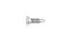 #12-24 x 5/8 Flat Head, Undercut Phillips Tek Screw #3 Point, Steel Zinc (Box of 5000)