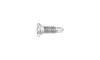 #12-24 x 3/4 Flat Head, Undercut Phillips Tek Screw #3 Point, Steel Zinc (Box of 5000)