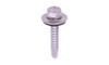 4HA816 - #8-18 x 1 Hex Washer Head  Tek Screw #2 Point, 410 SS with Neo Washer  (Box of 4000)