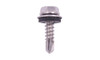 4HA1012 - #10-16 x 3/4 Hex Washer Head  Tek Screw #3 Point, 410 SS with Neo Washer  (Box of 4000)