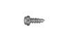 #8-18 x 3/4 Hex Washer Head  Tek Screw #2 Point, Steel Black Oxide (Box of 8000)
