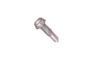 #12-24 x 1-1/4 Hex Washer Head  Tek Screw #4 Point, Steel Zinc (Box of 3000)