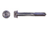 #12-24 x 1 Hex Washer Head  Tek Screw #5 Point, Steel Zinc (Box of 3000)
