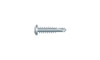 #8-18 x 1 Pan Head, Serrated Phillips Tek Screw #2 Point, Steel Zinc (Box of 6000)