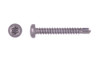 #8-18 x 1-1/4 Pan Head Torx (6-Lobe) Tek Screw #2 Point, 18-8 SS (Box of 1500)