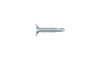 #8-18 x 1-1/2 Wafer head Phillips Tek Screw #2 Point, Steel Zinc (Box of 3000)