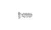M3.5-1.57 x 12 mm Flat Head Phillips Thread Rolling Screw, 18-8 SS  (Box of 4500)