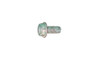 #8-32 x 5/16 Hex Washer Head Slotted Thread Cutting Screw Type 1, Steel Zinc Green (Box of 10000)