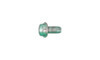 1/4"-20 x 1/2 Hex Washer Head Slotted Thread Cutting Screw Type 1, Steel Zinc Green (Box of 4000)