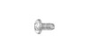 #10-24 x 1/2 Pan Head Phillips Thread Cutting Screw Type 1, Steel Zinc Clear (Box of 8000)