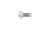 #10-24 x 1 Oval Head Phillips Thread Cutting Screw Type 23, Steel Zinc Clear (Box of 5000)