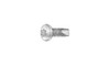 1/4"-20 x 1/2 Pan Head Torx (6-Lobe) Thread Cutting Screw Type 23, Steel Zinc Clear (Box of 3000)