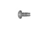 #4-24 x 1/4 Pan Head Phillips Thread Cutting Screw Type 25, Steel Zinc Black (Box of 10000)