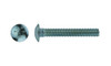 M10-1.50 x 40 mm Carriage Bolt Low Carbon Steel, Zinc Clear - FT (Box of 300)
