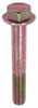 M10-1.5 x 90 Flange Bolt Din 6921, Grade 10.9, Zinc Yellow