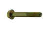 M12-1.75 x 110 Flange Bolt Din 6921, Grade 10.9, Zinc Yellow