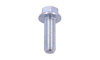 M10-1.25 x 20 JIS B1189 Flange Bolt, Grade 10.9, Zinc Clear