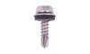 #10-16 x 3/4 Hex Washer Head  Tek Screw #3 Point, 410 SS with Neo Washer