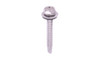 #10-16 x 1-1/2 Hex Washer Head  Tek Screw #3 Point, 410 SS with Neo Washer