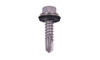 1/4"-14 x 1 Hex Washer Head  Tek Screw #3 Point, 410 SS with Neo Washer