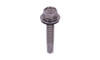 1/4"-14 x 1-1/2 Hex Washer Head  Tek Screw #3 Point, 410 SS with Neo Washer