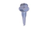 #12-24 x 7/8 Hex Washer Head  Tek Screw #4 Point, Steel Zinc