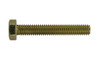 1/2"-20 x 5-1/2" Hex Tap Bolt Grade 8, Zinc Yellow - FT (Box of 25)