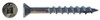#8 x 1-1/4" 18-8 Stainless Steel Deck Screw, Flat Head w/ Nibs, Square Drive, Type 17 Point (Box of 2000)