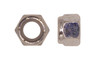 1/2"-20 UNF NE Nylon Insert Lock Nut, Low Carbon Steel, Zinc Clear