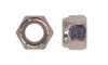 5/16"-18 UNC NTE Nylon Insert Lock Nut, Low Carbon Steel, Zinc Clear