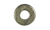 1/4" USS Flat Washer, Low Carbon Steel, Zinc Clear